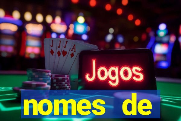 nomes de plataformas de jogos de cassino